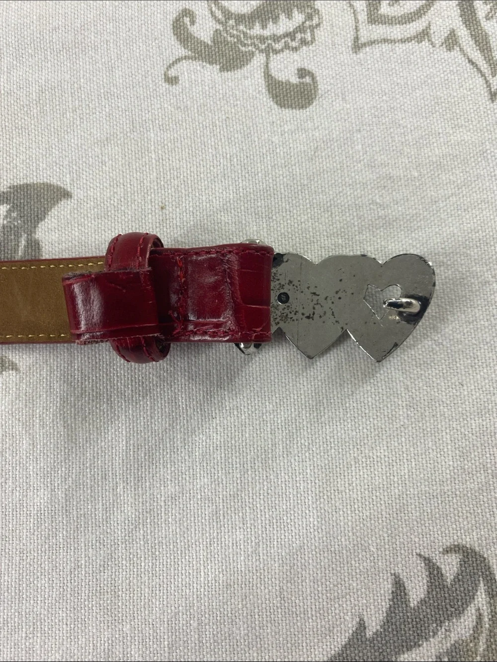 Vintage Brighton Belt Heart buckle western